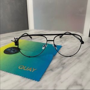 Quay Australia height key mini blue light glasses
